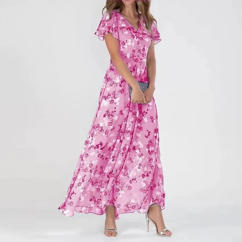Vanessa | Robe à fleurs