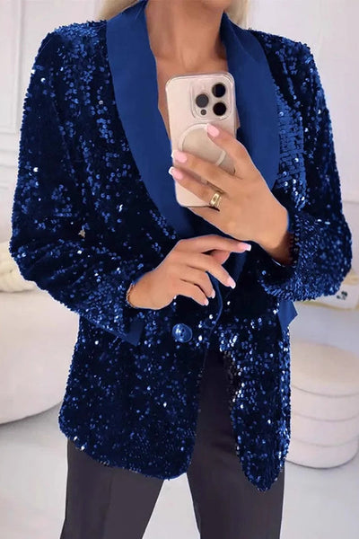 Belle™ | Veste blazer de Noël scintillante