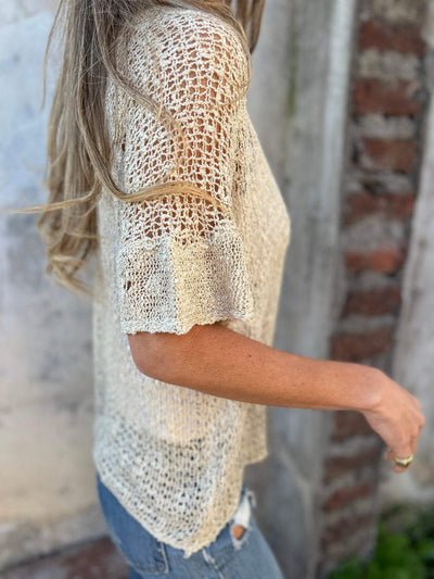 Chantal | Top élégant avec texture