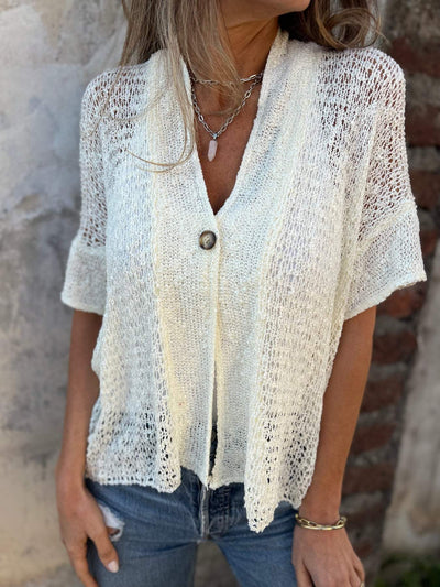 Chantal | Top élégant avec texture