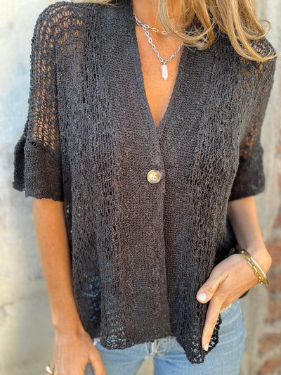 Chantal | Top élégant avec texture