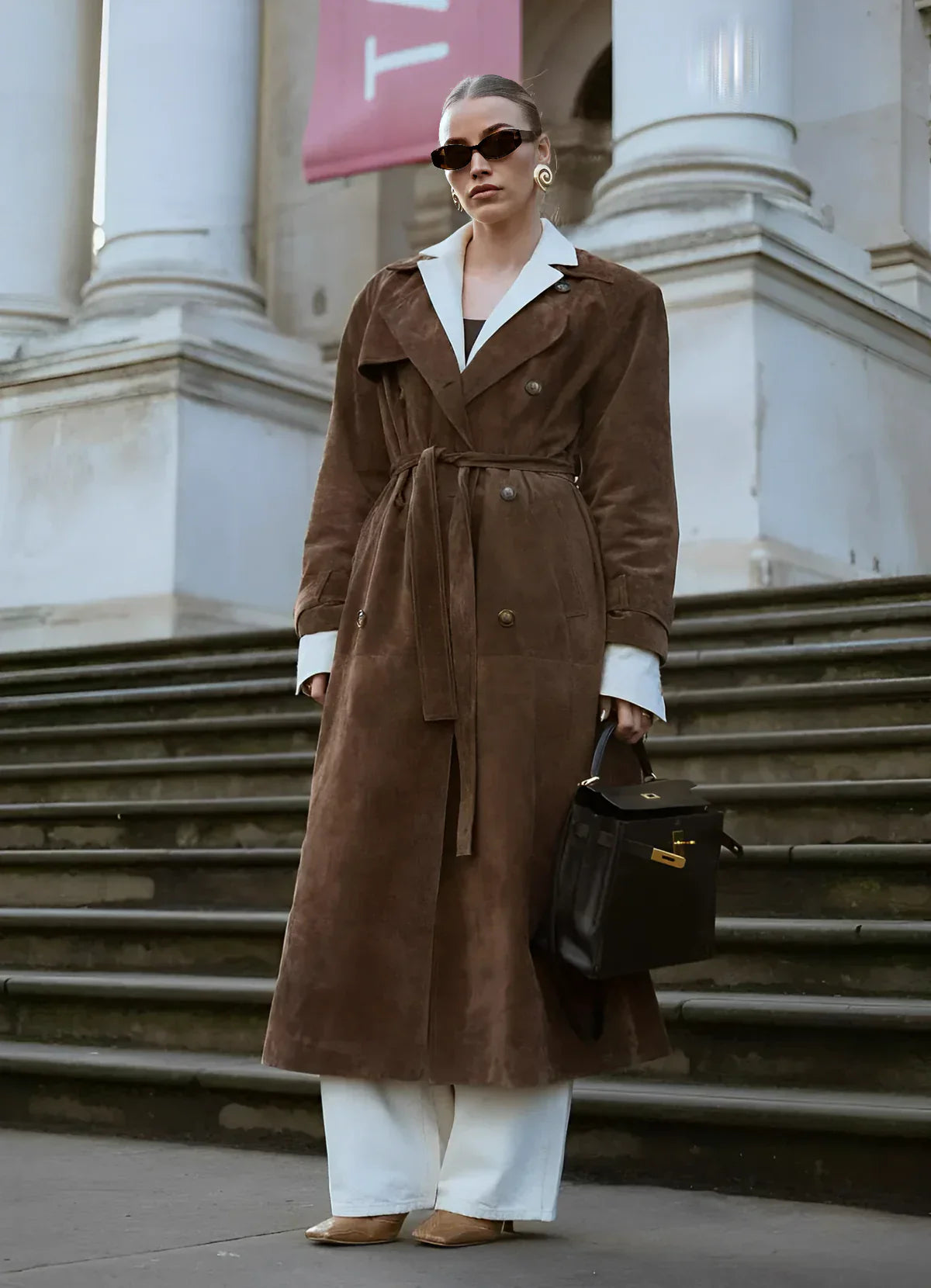 Delit | Trenchcoat long et élégant