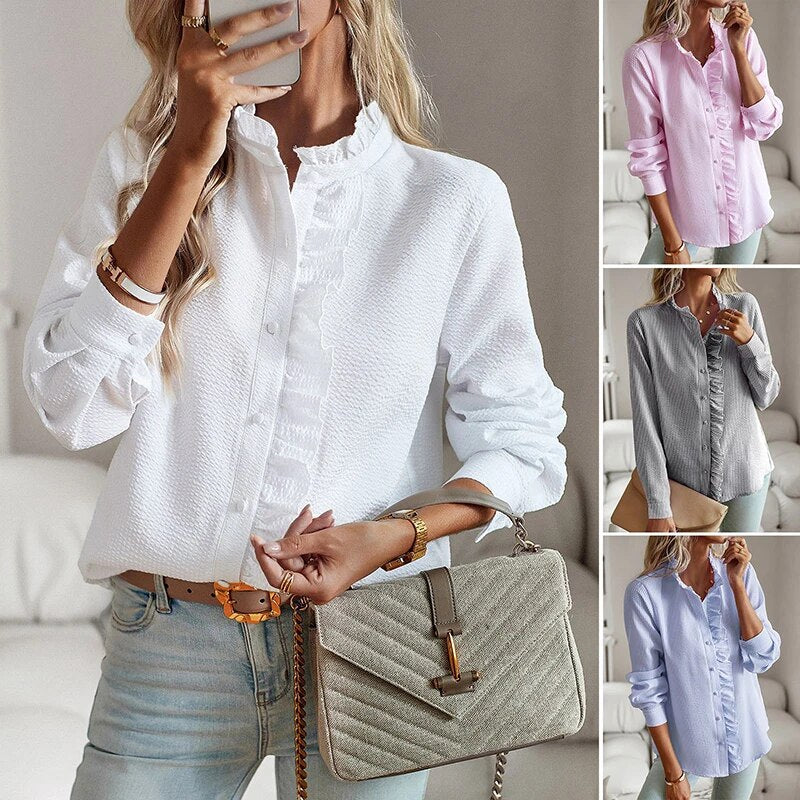 Delphine | Blouse polo élégante