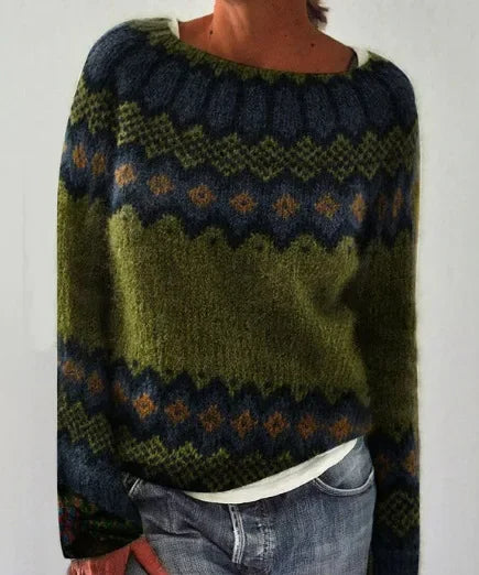 Stella |  Pull rétro d'automne