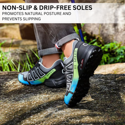 OrthoTrekking - Chaussure de trekking et de randonnée ergonomique et antalgique
