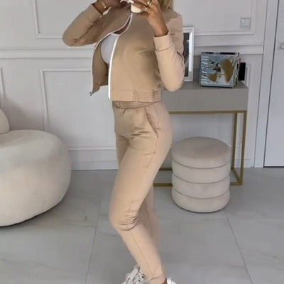 Leona | Costume femme trois pièces avec fermeture éclair