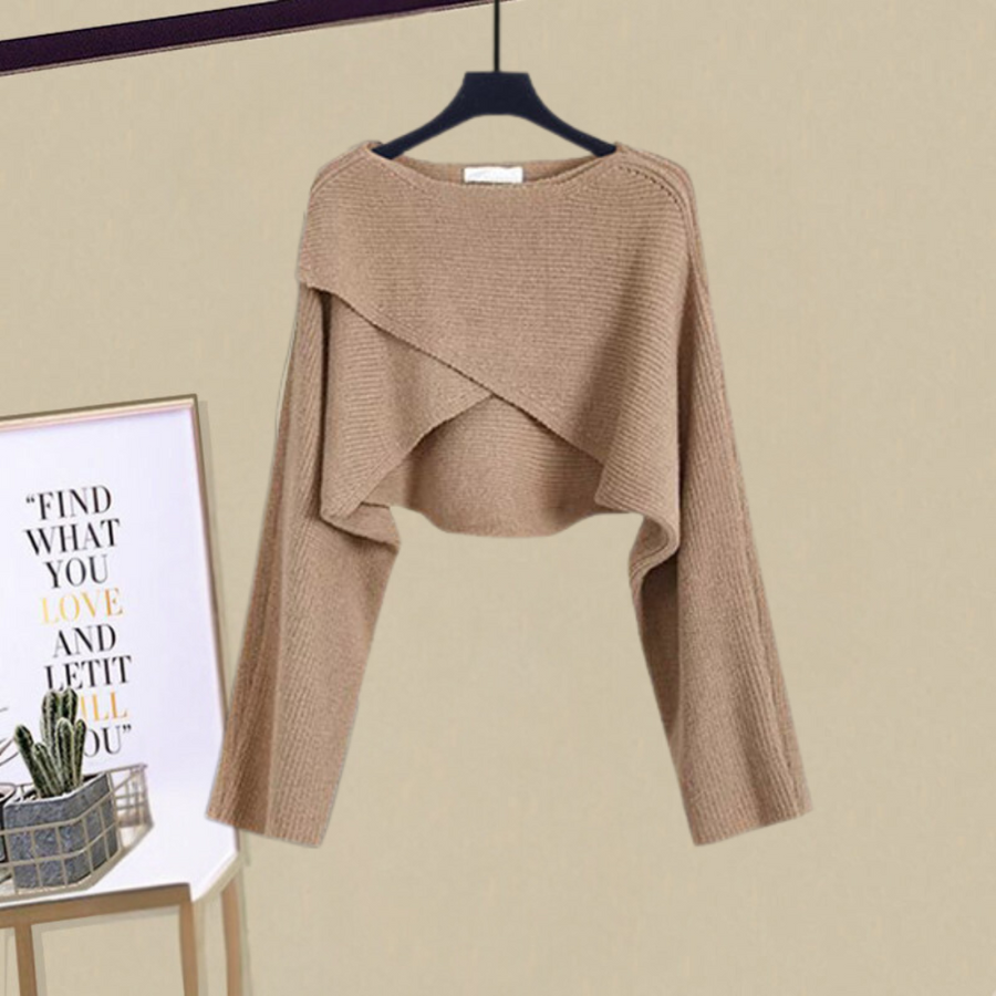 Enrica | Robe en tricot élégante Set