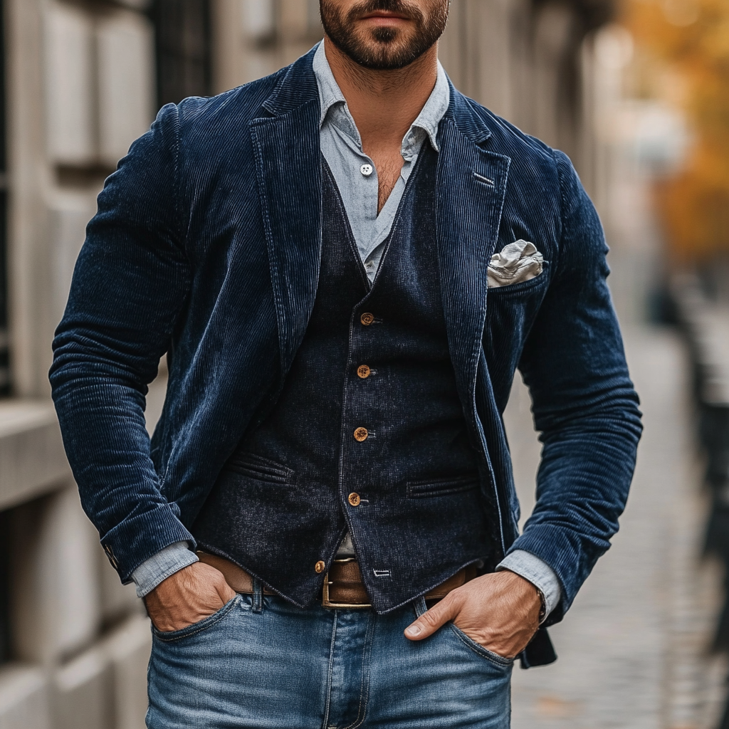 Adam™️ | Blazer et gilet vintage
