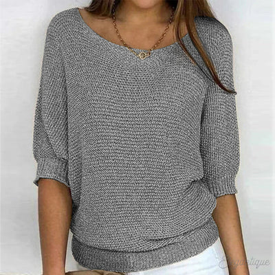 Camille | Pull en maille Effortless Chic