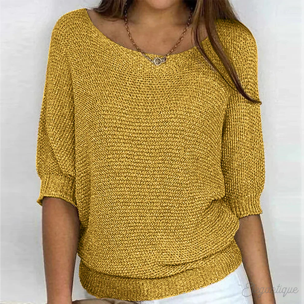Camille | Pull en maille Effortless Chic