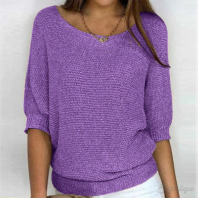 Camille | Pull en maille Effortless Chic