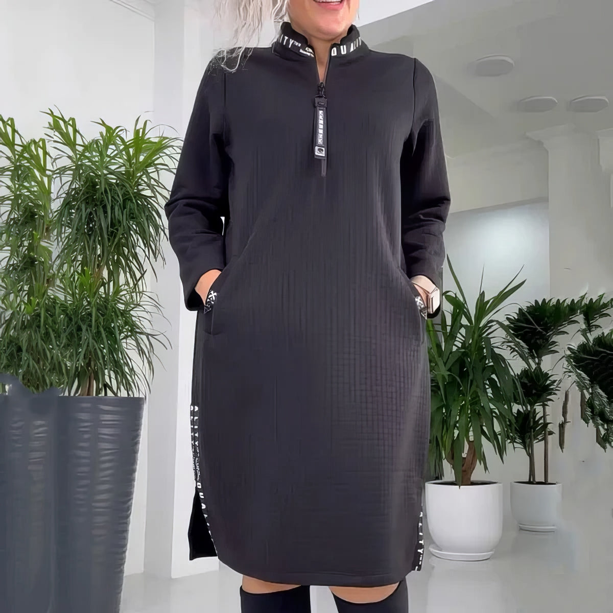 Adrienne | Robe élégante et ample