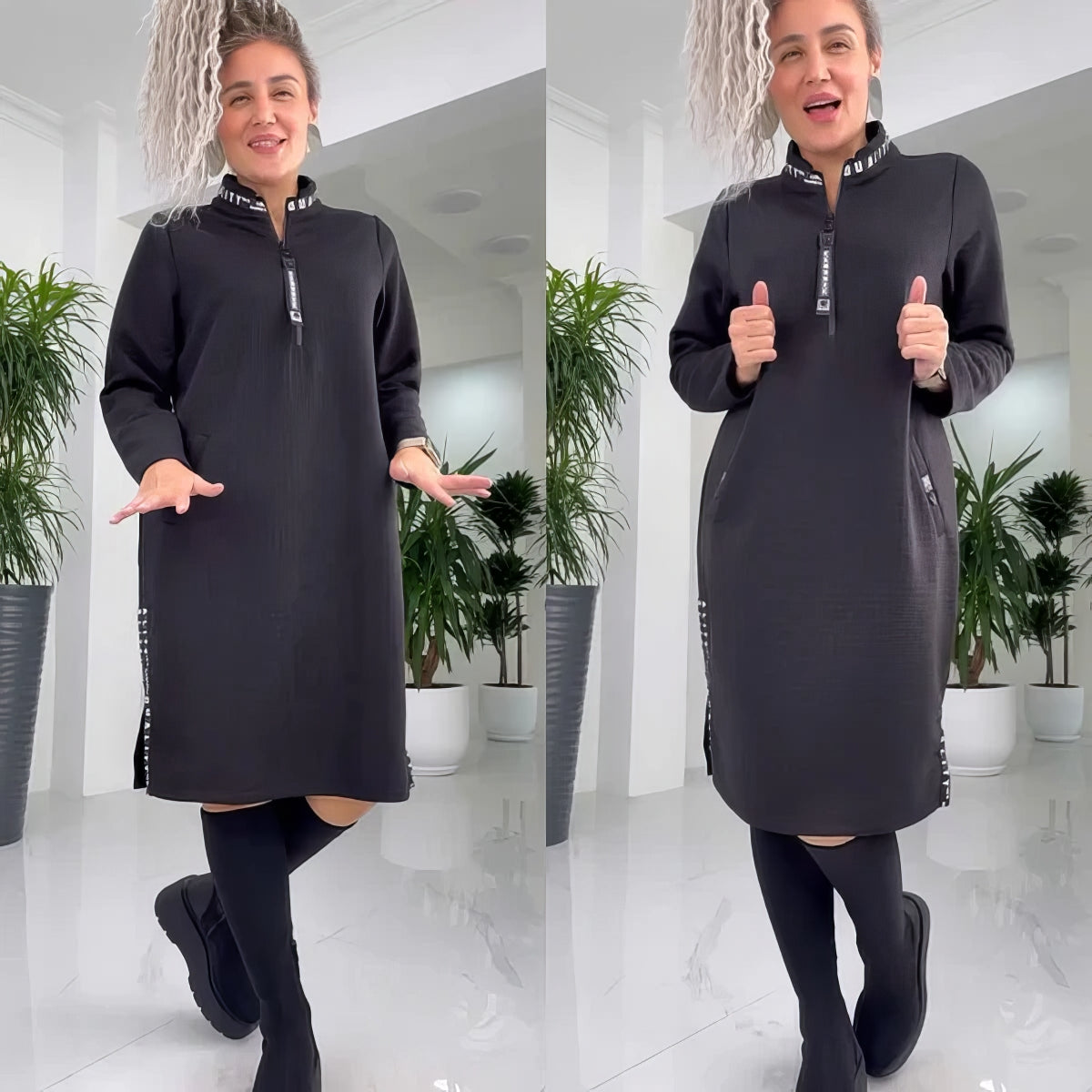 Adrienne | Robe élégante et ample