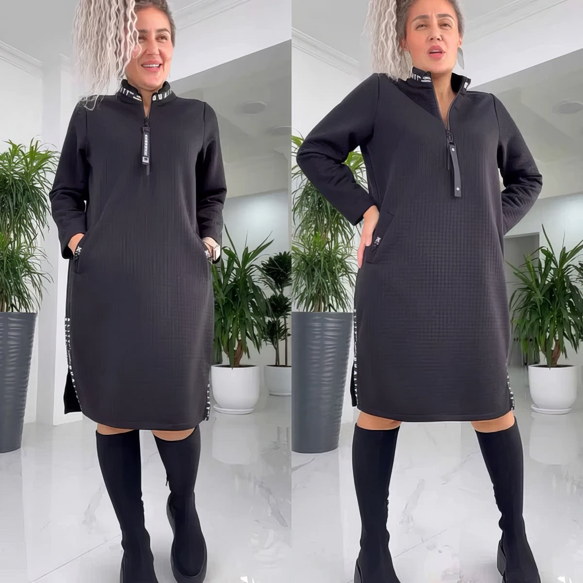 Adrienne | Robe élégante et ample