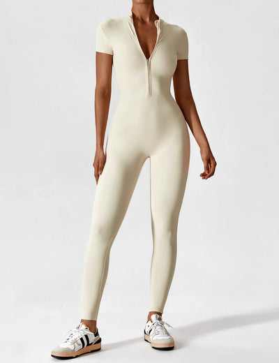 Ilene | Jumpsuit élégant avec fermeture éclair