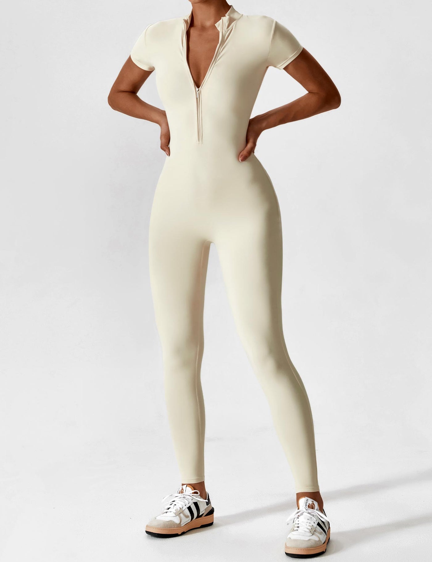 Ilene | Jumpsuit élégant avec fermeture éclair