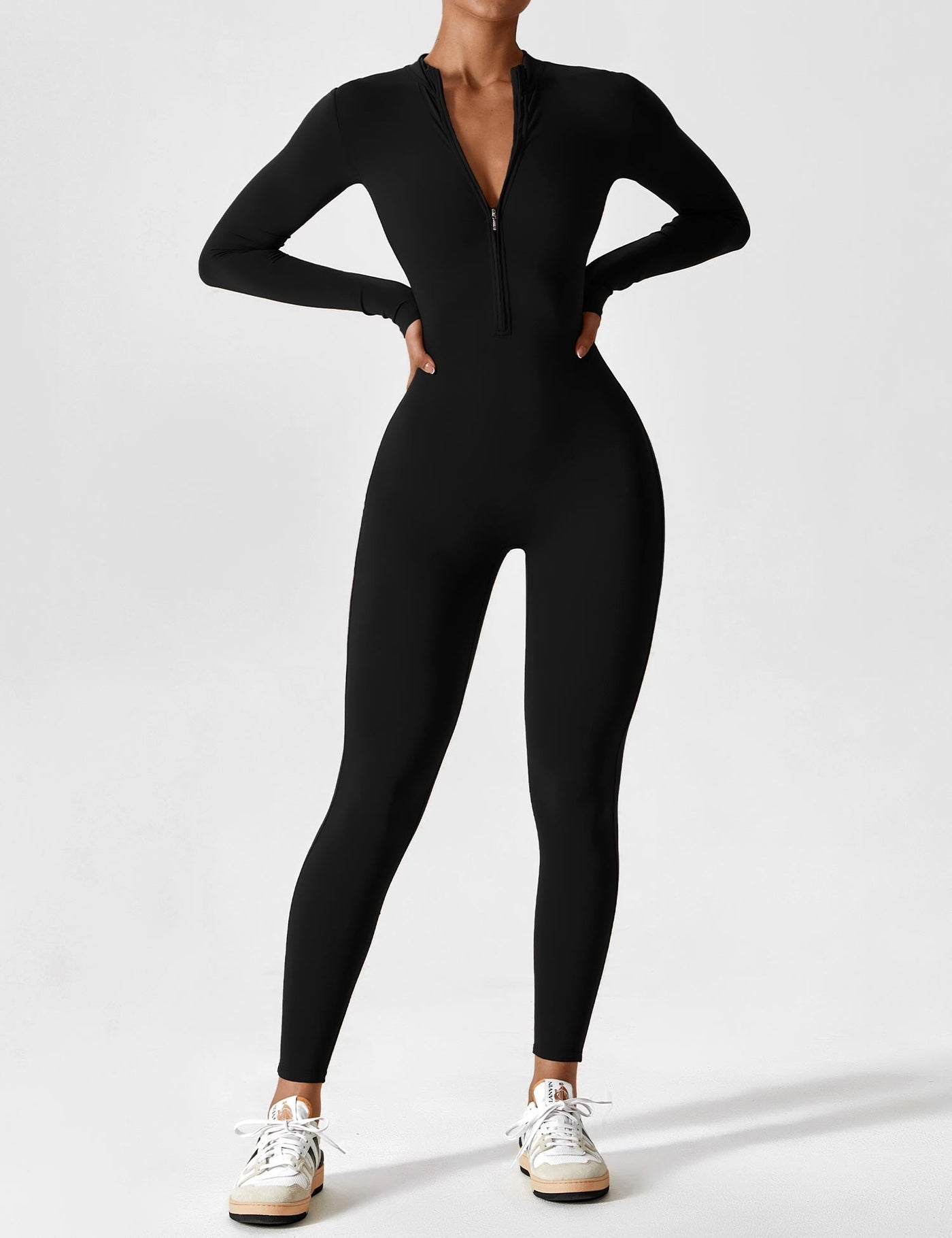 Ilene | Jumpsuit élégant avec fermeture éclair