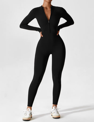 Ilene | Jumpsuit élégant avec fermeture éclair