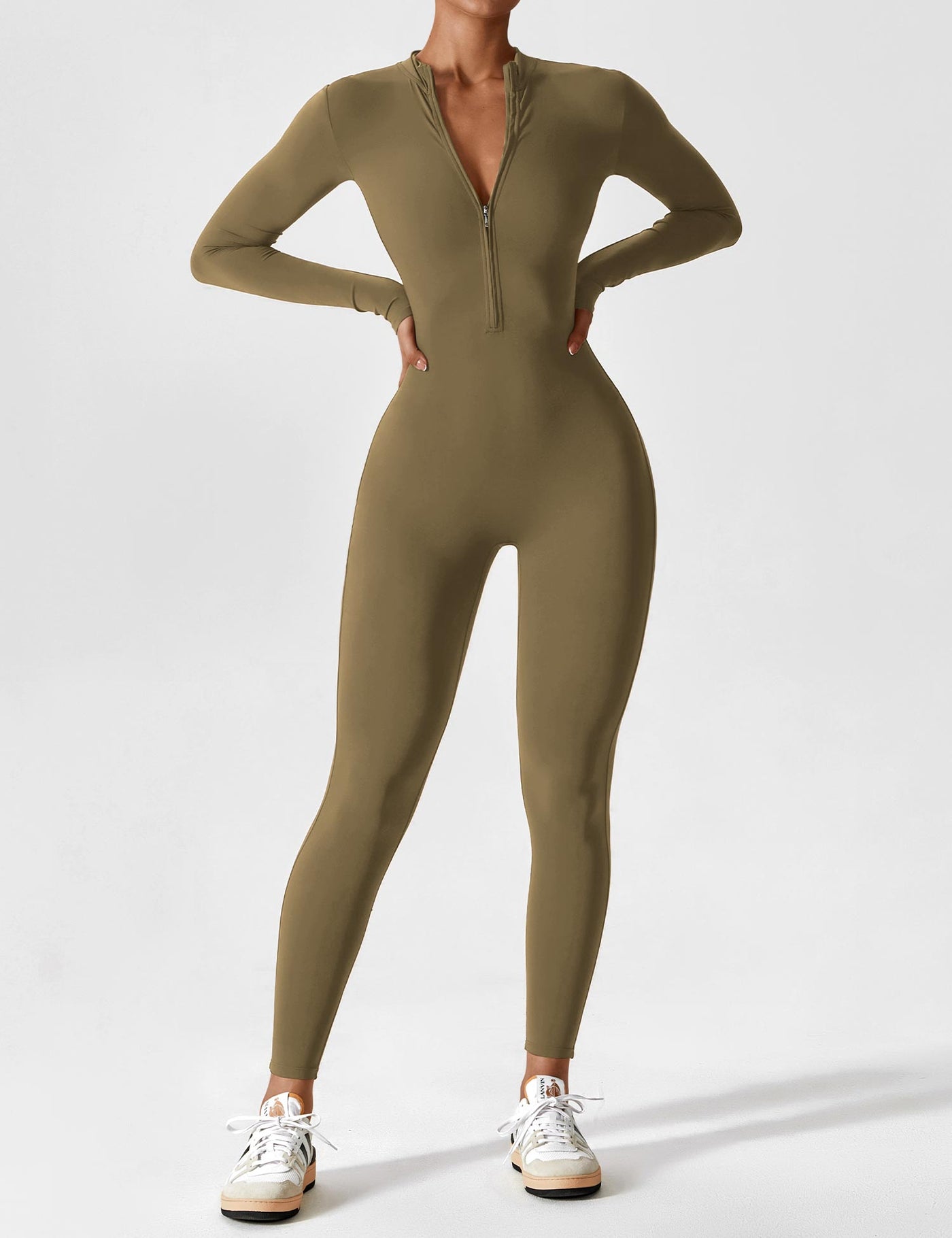 Ilene | Jumpsuit élégant avec fermeture éclair