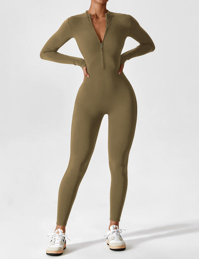 Ilene | Jumpsuit élégant avec fermeture éclair