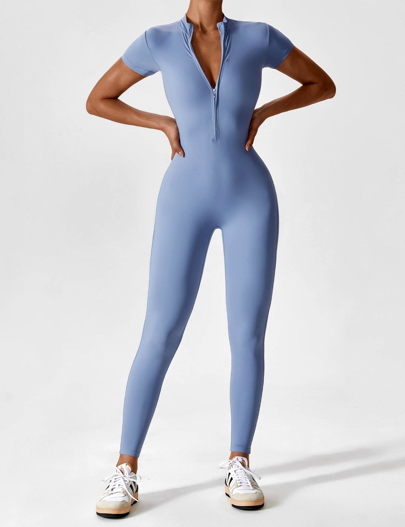 Ilene | Jumpsuit élégant avec fermeture éclair