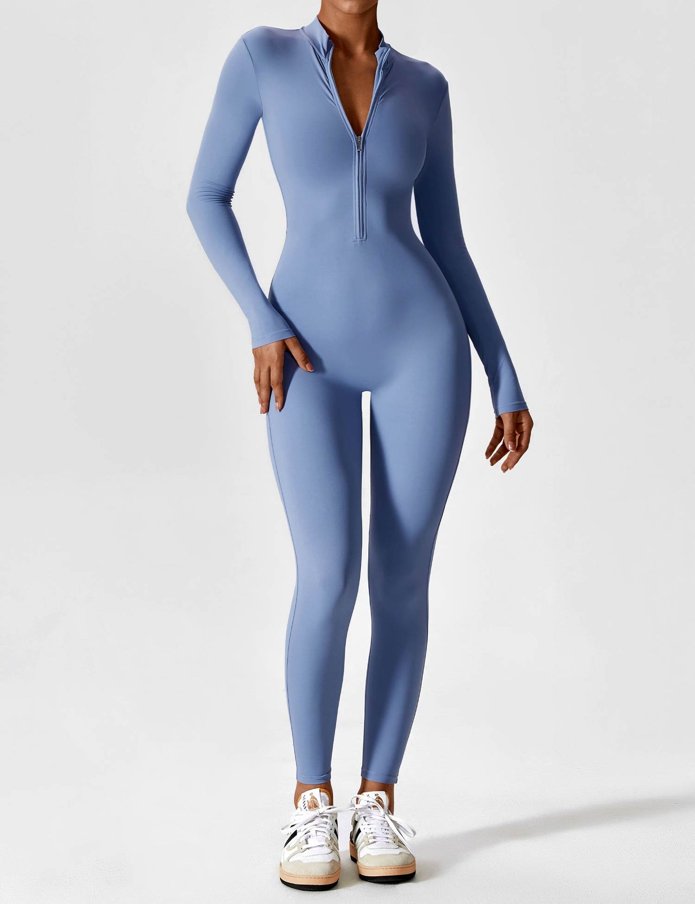 Ilene | Jumpsuit élégant avec fermeture éclair