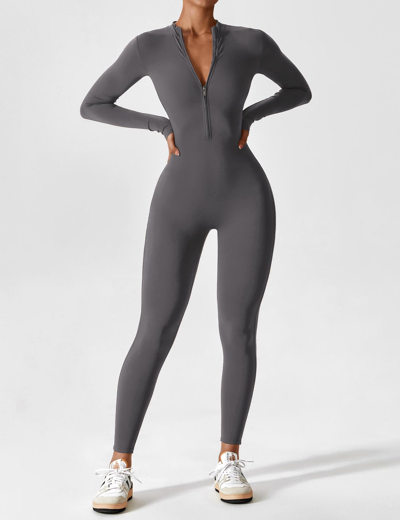 Ilene | Jumpsuit élégant avec fermeture éclair