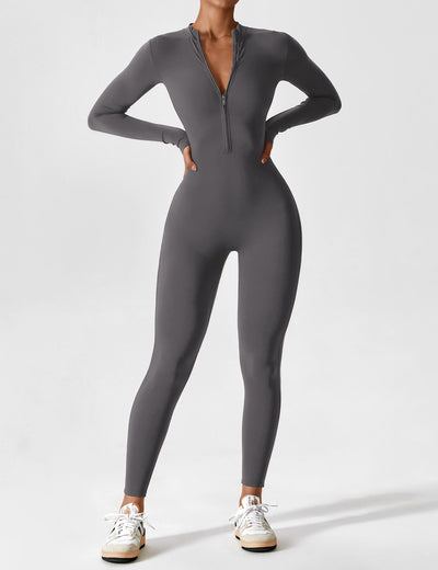 Ilene | Jumpsuit élégant avec fermeture éclair
