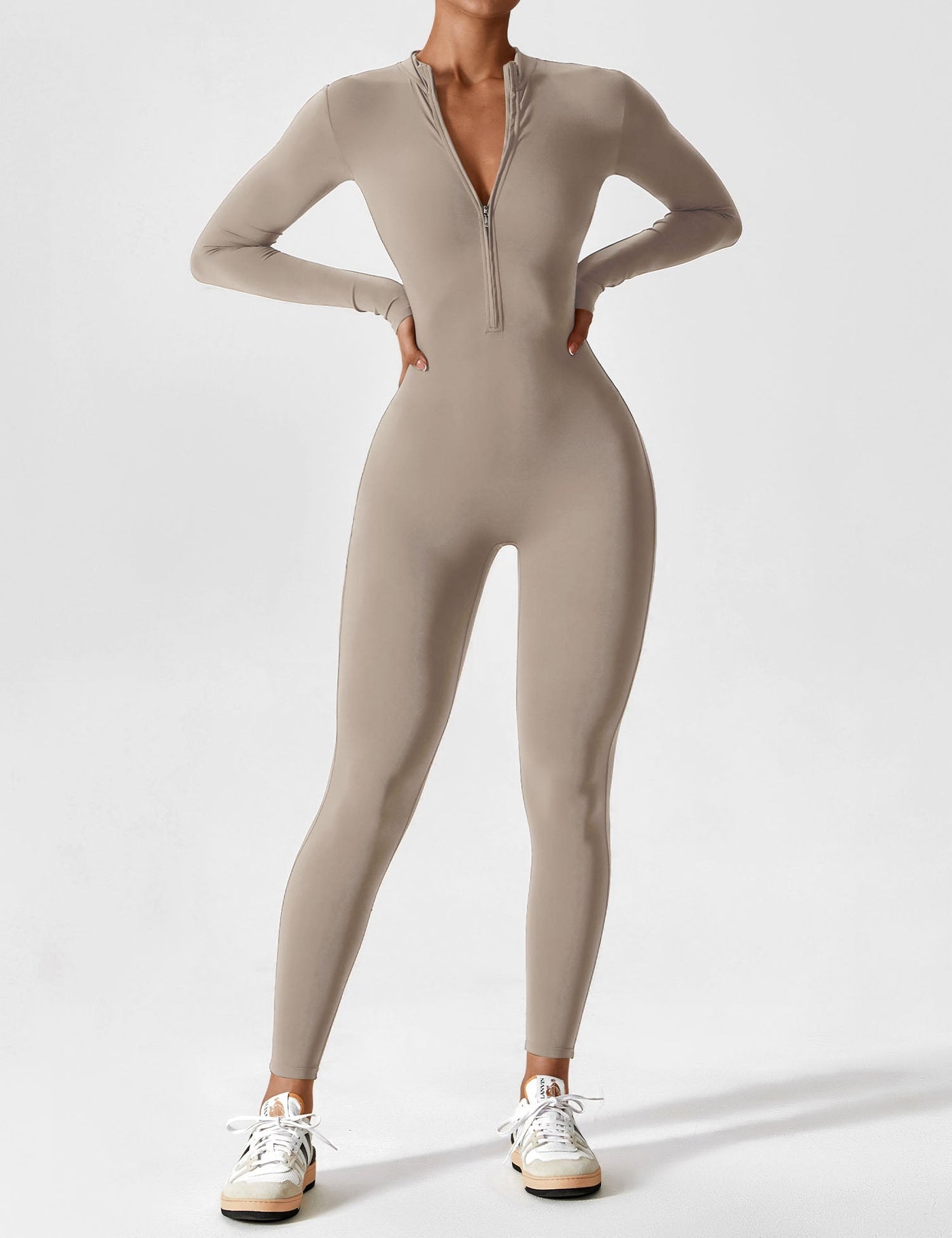 Ilene | Jumpsuit élégant avec fermeture éclair
