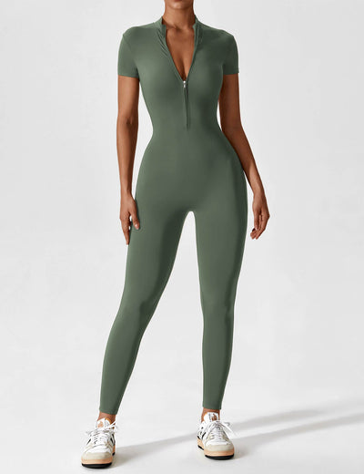 Ilene | Jumpsuit élégant avec fermeture éclair