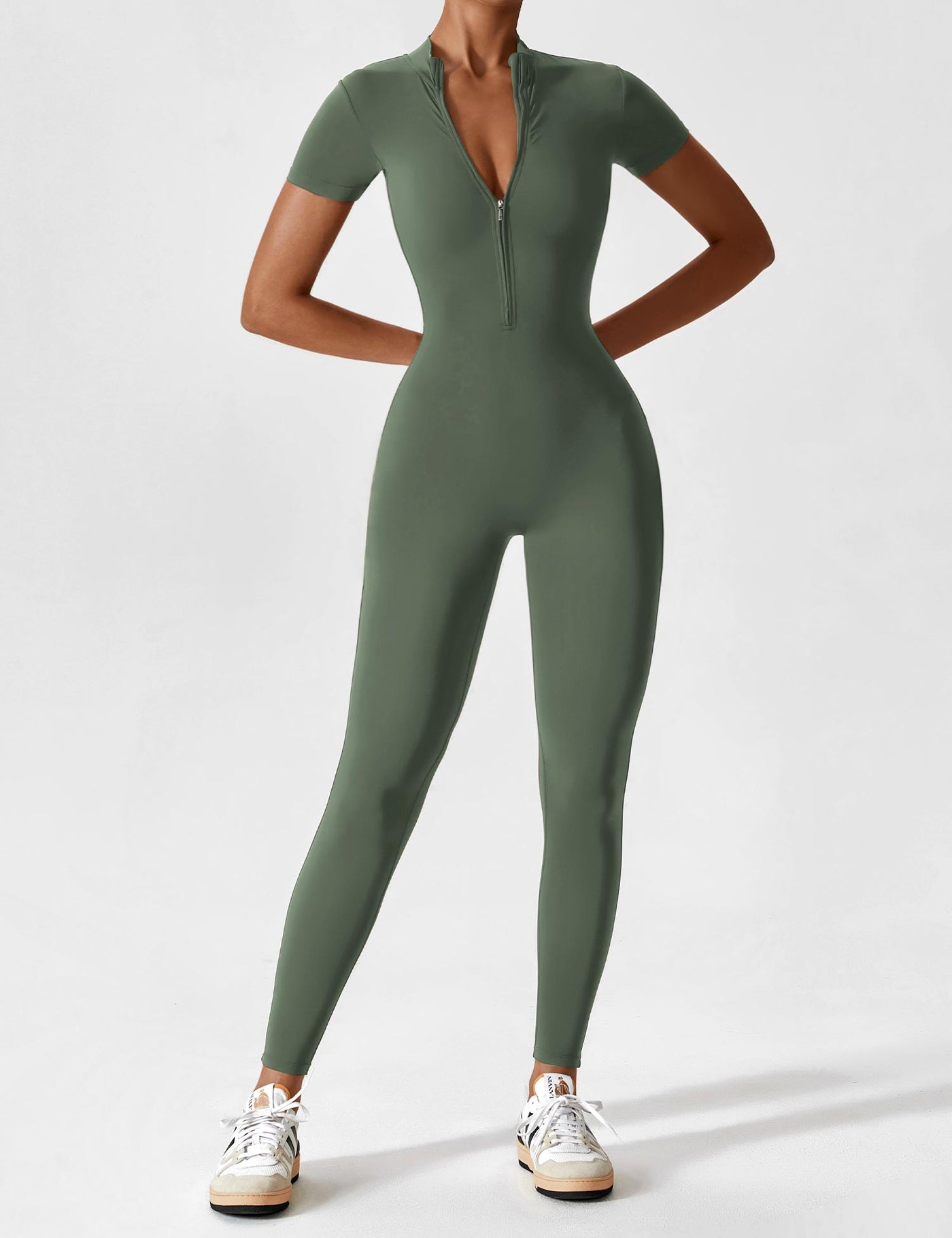 Ilene | Jumpsuit élégant avec fermeture éclair