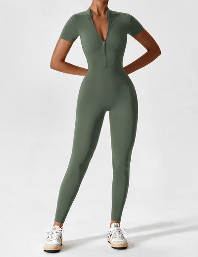 Ilene | Jumpsuit élégant avec fermeture éclair