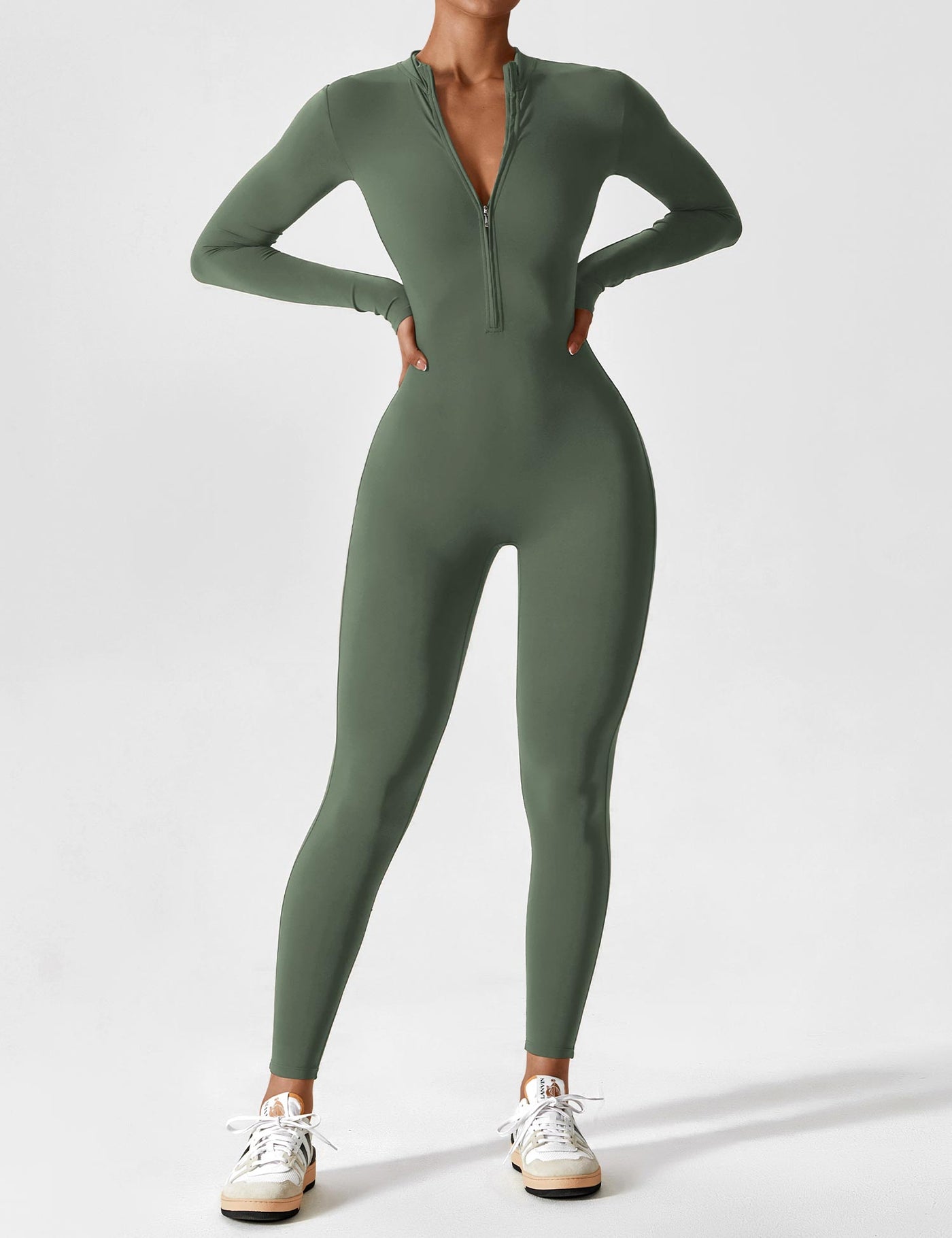 Ilene | Jumpsuit élégant avec fermeture éclair