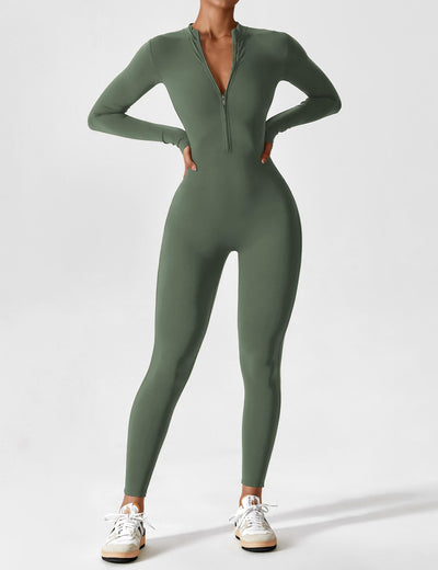 Ilene | Jumpsuit élégant avec fermeture éclair