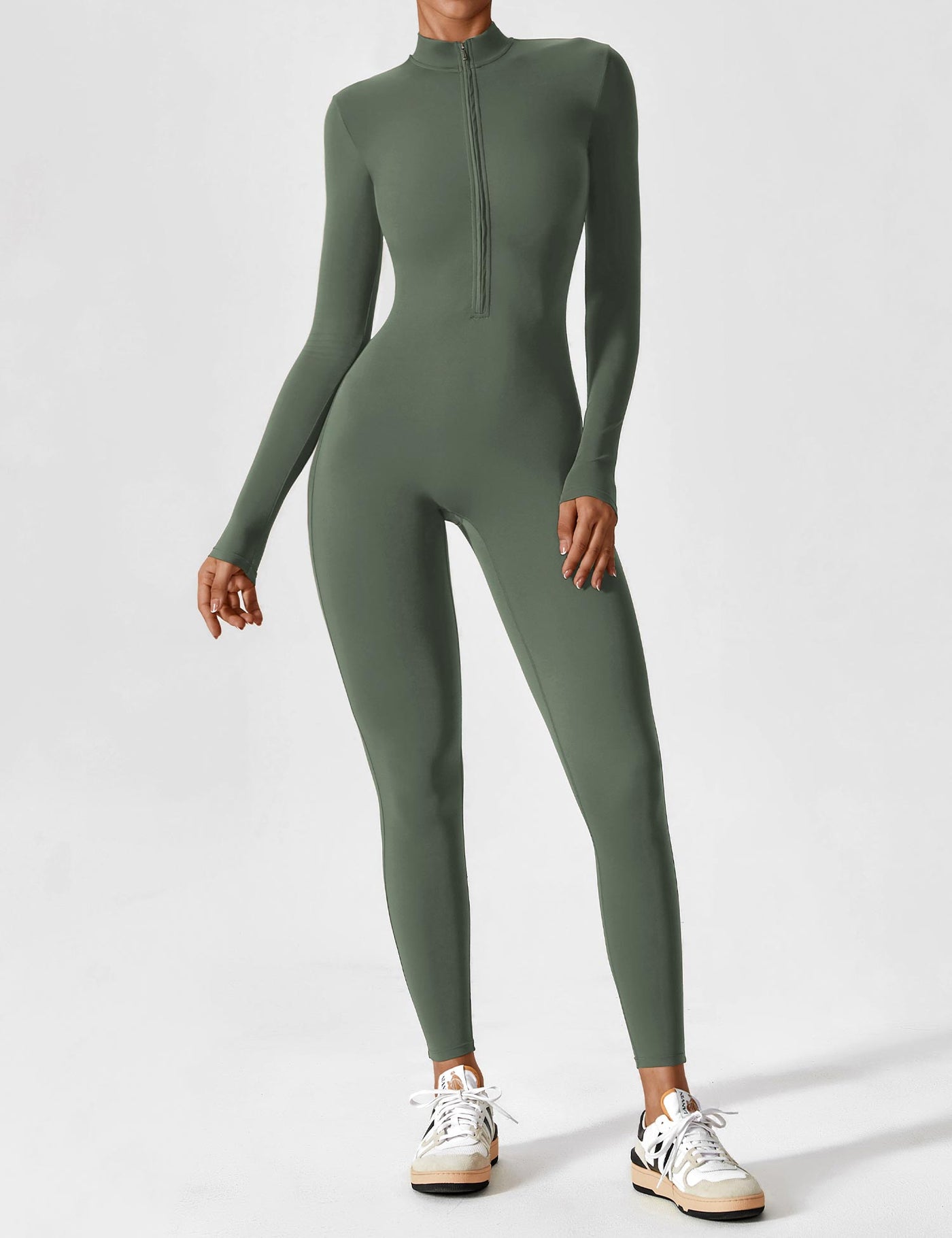 Ilene | Jumpsuit élégant avec fermeture éclair
