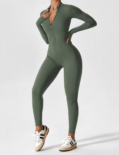 Ilene | Jumpsuit élégant avec fermeture éclair