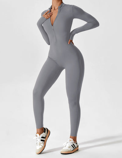 Ilene | Jumpsuit élégant avec fermeture éclair