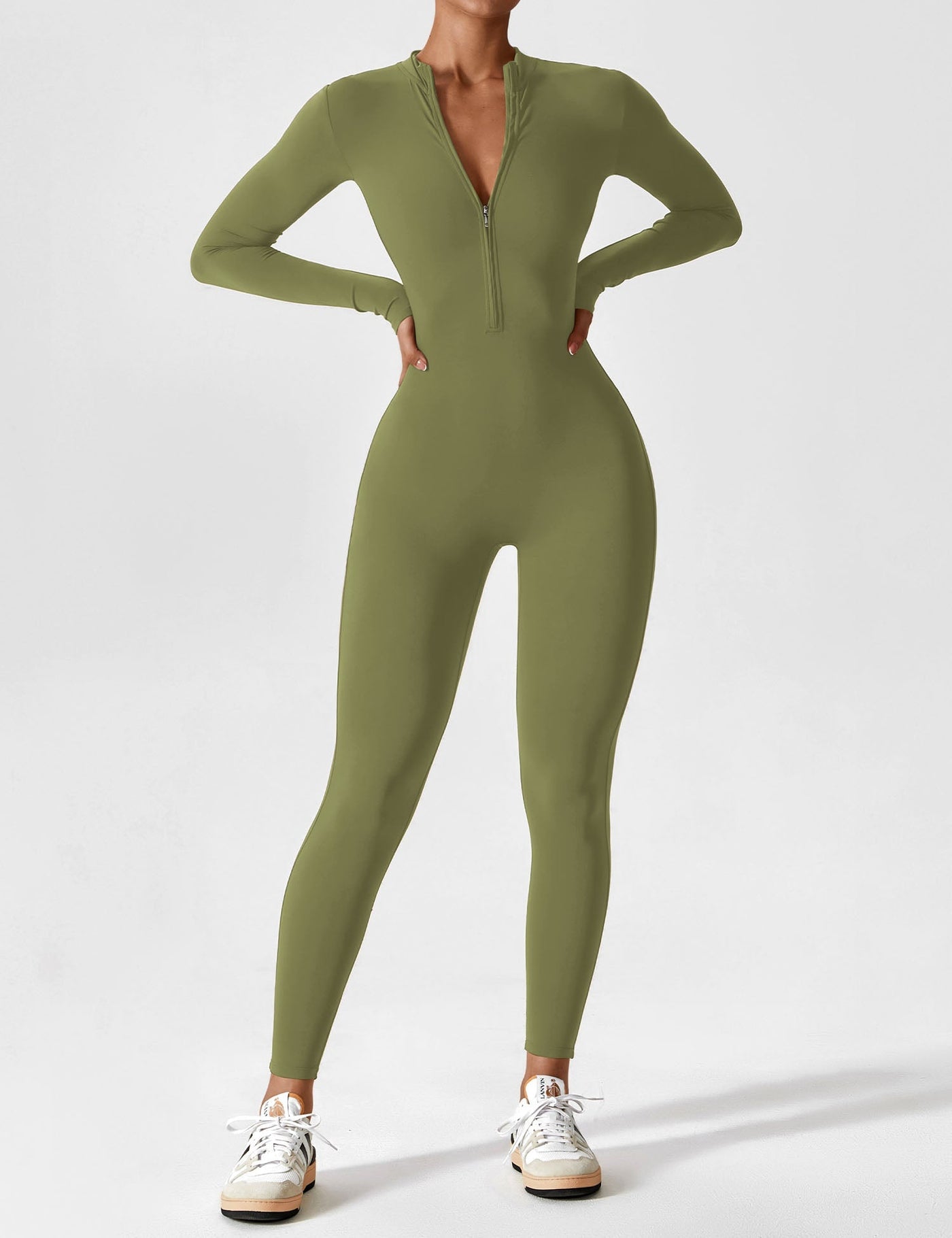 Ilene | Jumpsuit élégant avec fermeture éclair