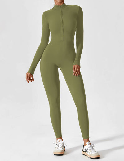 Ilene | Jumpsuit élégant avec fermeture éclair