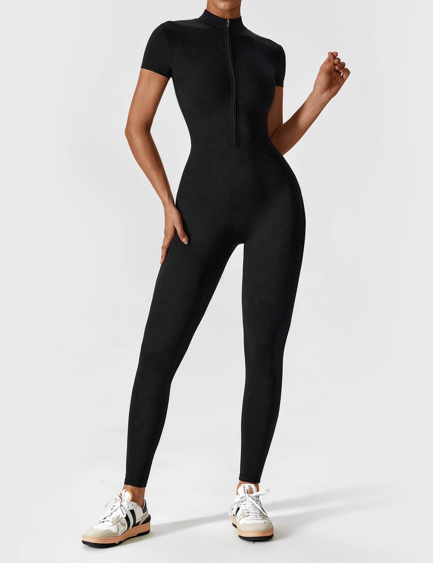 Ilene | Jumpsuit élégant avec fermeture éclair