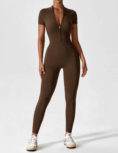 Ilene | Jumpsuit élégant avec fermeture éclair