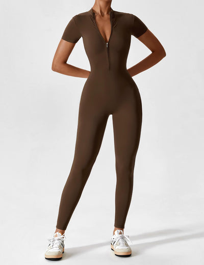 Ilene | Jumpsuit élégant avec fermeture éclair