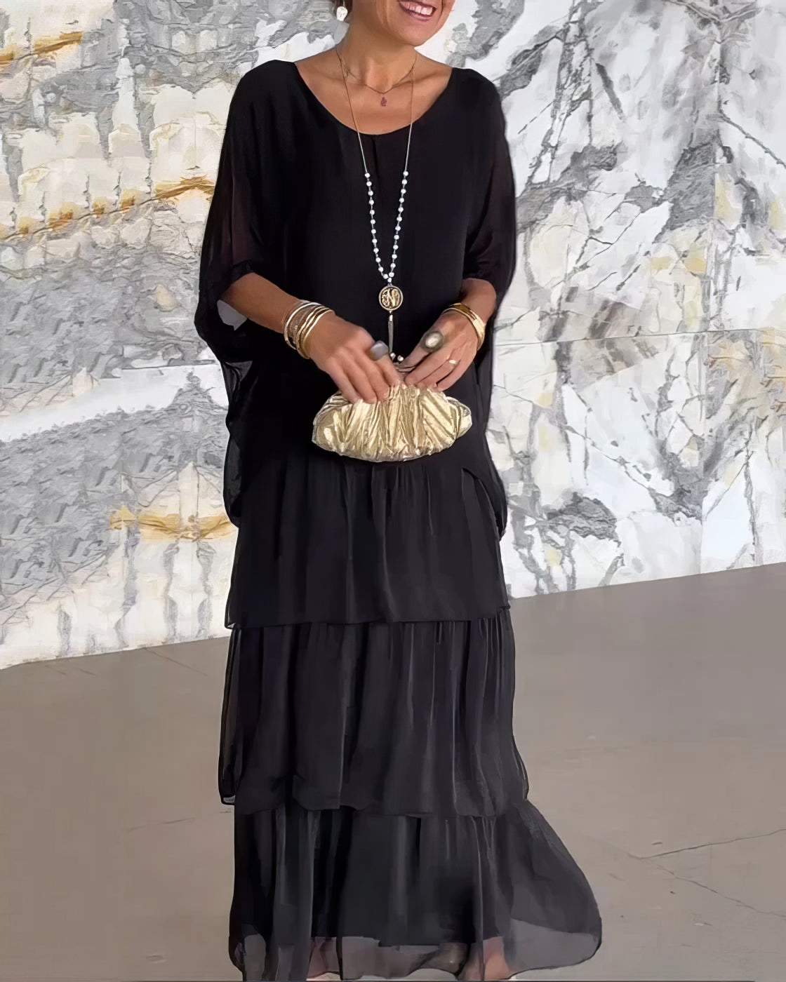 Aïcha | Robe artistique à coupe ample