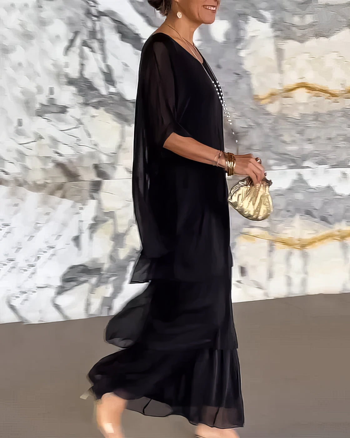 Aïcha | Robe artistique à coupe ample