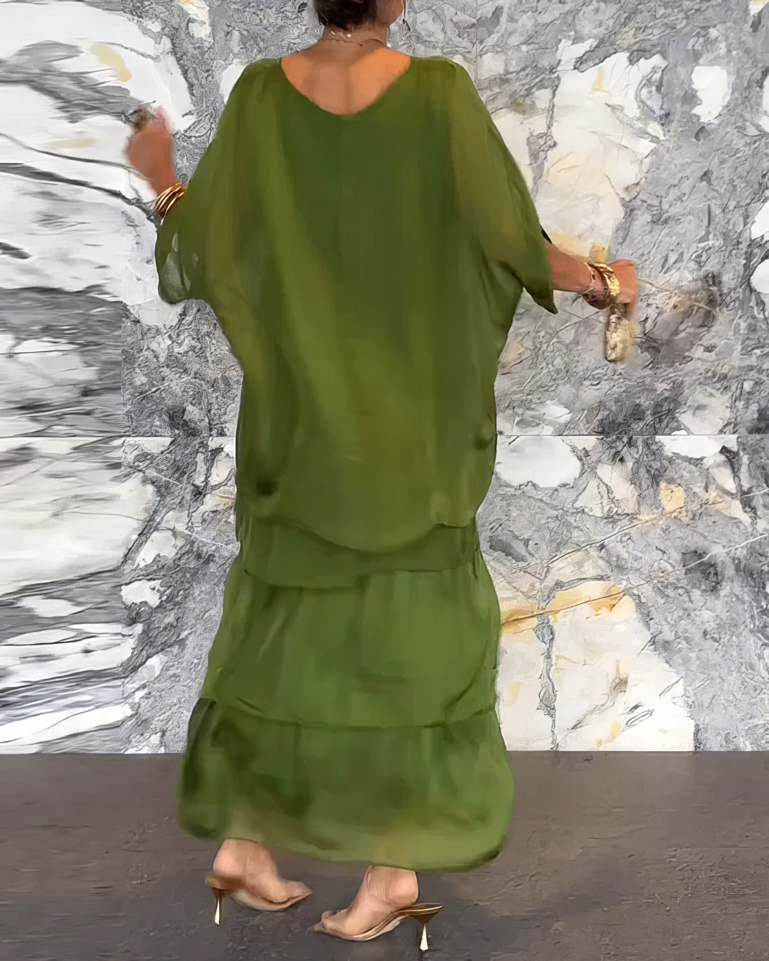 Aïcha | Robe artistique à coupe ample
